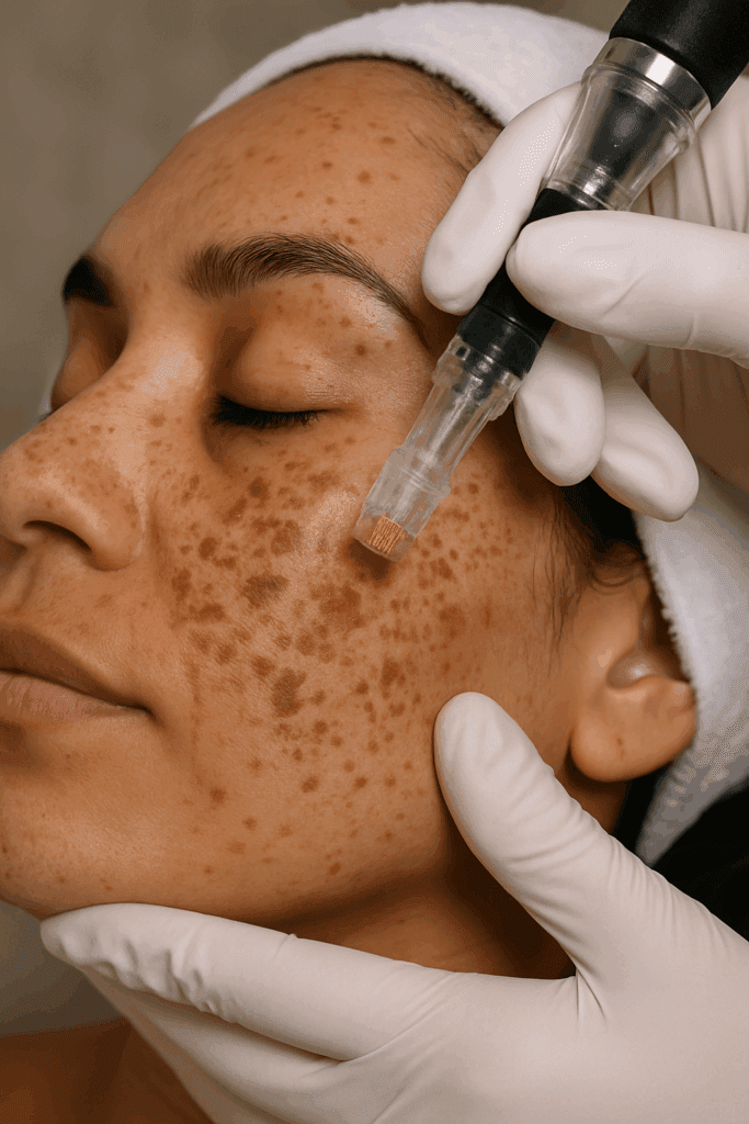 Dark Spots, Pigmentation Removal Treatment at SculptPMU by Mi
