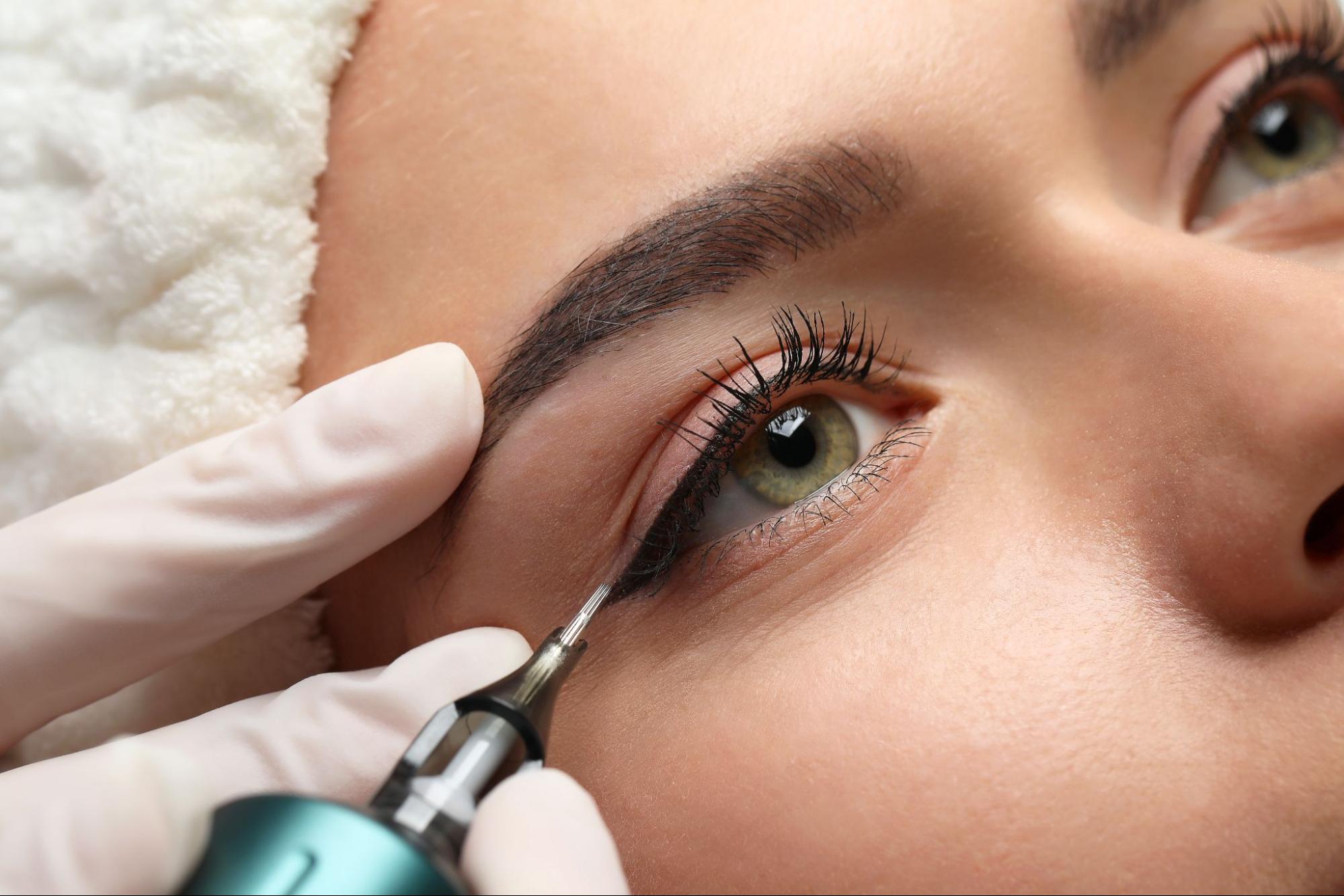 SculptPMU by Mi permanent makeup treatments in London including brows, lips, and eyeliner.